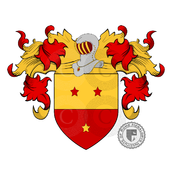 Coat of arms of family Malpii