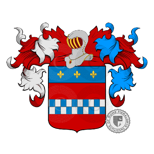 Coat of arms of family Guidoberti