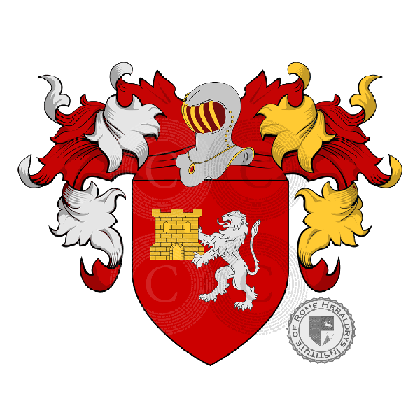 Coat of arms of family Maurelli