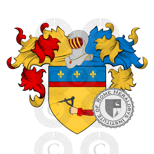 Coat of arms of family Marangoni