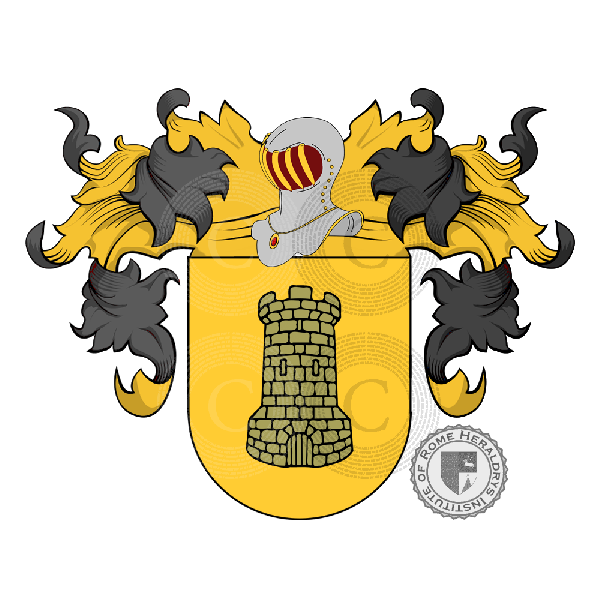 Coat of arms of family Francisconi