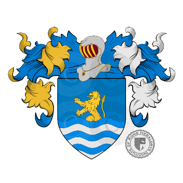 Coat of arms of family Altomare