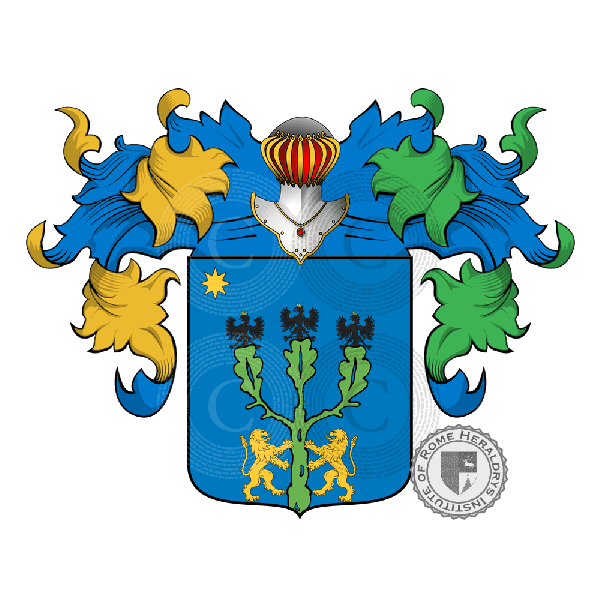 Coat of arms of family Lechi