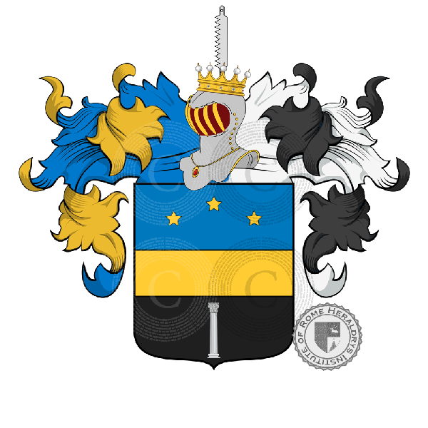Coat of arms of family Ressia