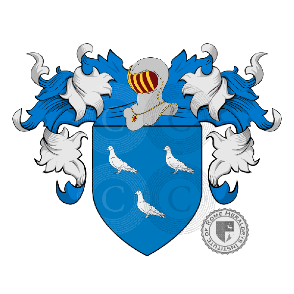 Coat of arms of family Turturici