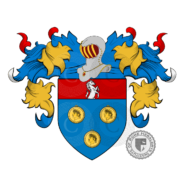 Coat of arms of family Mellucci