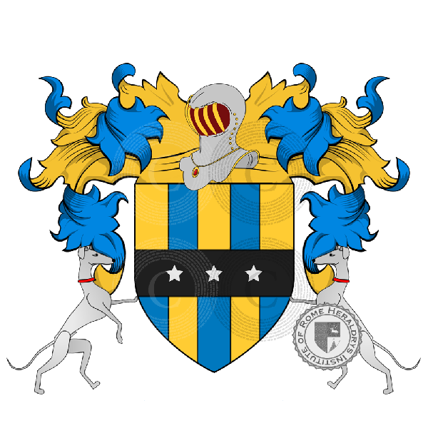 Coat of arms of family Mellarède