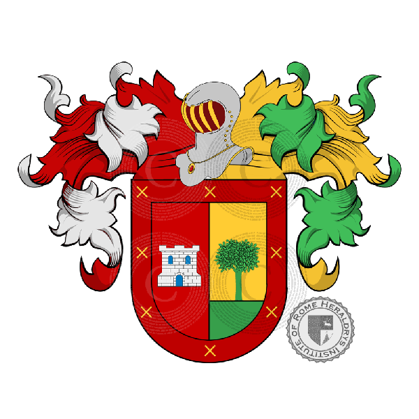 Coat of arms of family Chaparro