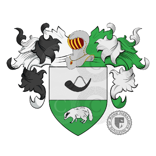 Coat of arms of family Taxis
