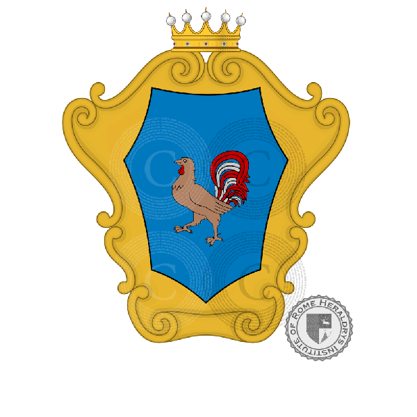 Coat of arms of family Capone