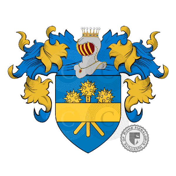 Coat of arms of family Mazza