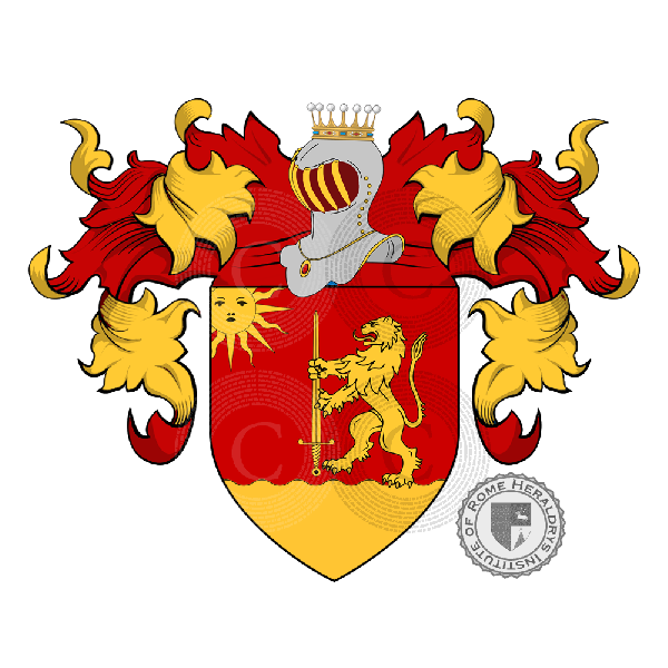 Coat of arms of family Spitaleri