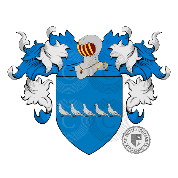 Coat of arms of family Ponzi