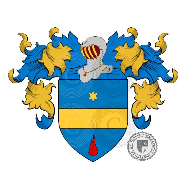 Wappen der Familie Baruffaldi