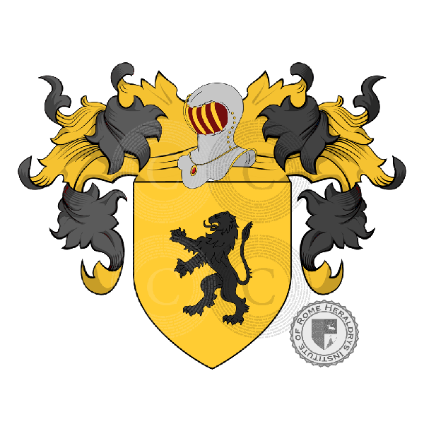 Coat of arms of family Magnerri