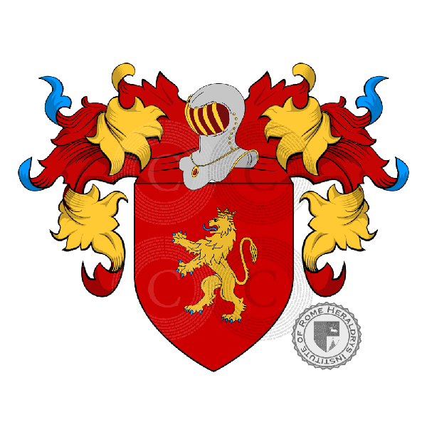 Coat of arms of family Cariola