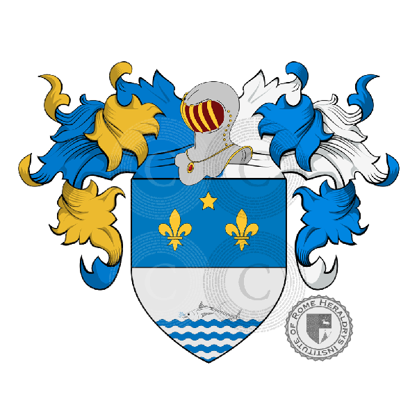 Coat of arms of family Toninetti