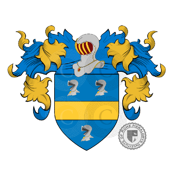Coat of arms of family Moletti
