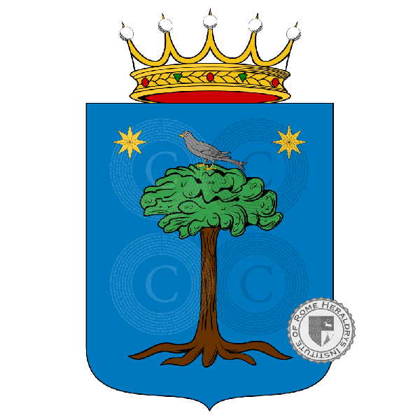 Coat of arms of family Maioli