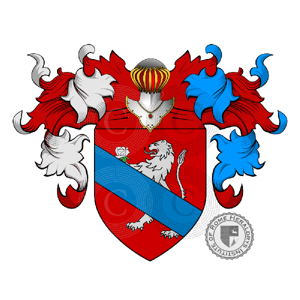 Coat of arms of family Calcagno