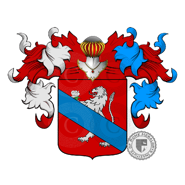 Coat of arms of family Calcagni