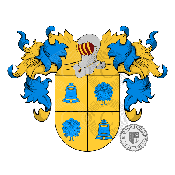 Coat of arms of family Vicens Pollastres