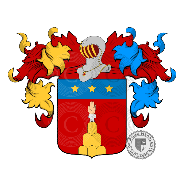 Coat of arms of family Mainetti
