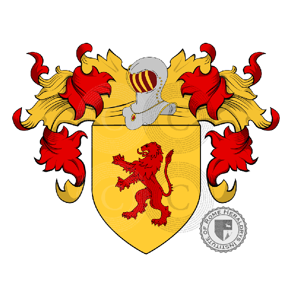 Coat of arms of family Narducci
