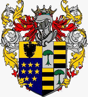 Coat of arms of family Incisa Di Camerana