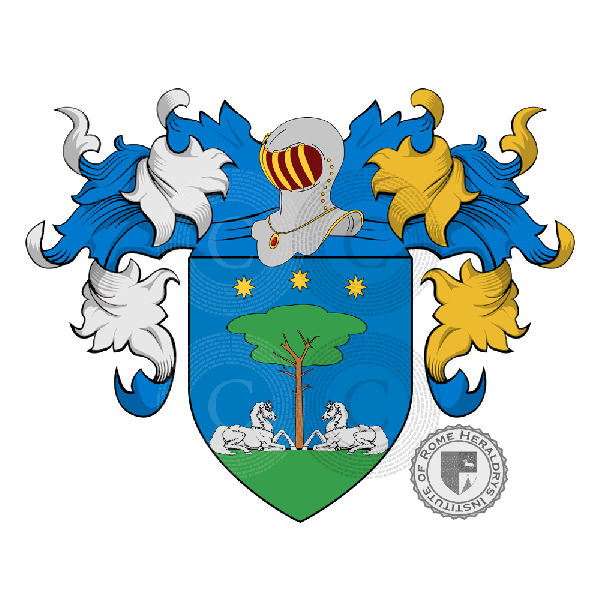 Coat of arms of family Agnini