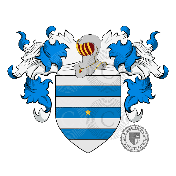 Coat of arms of family Toccolini