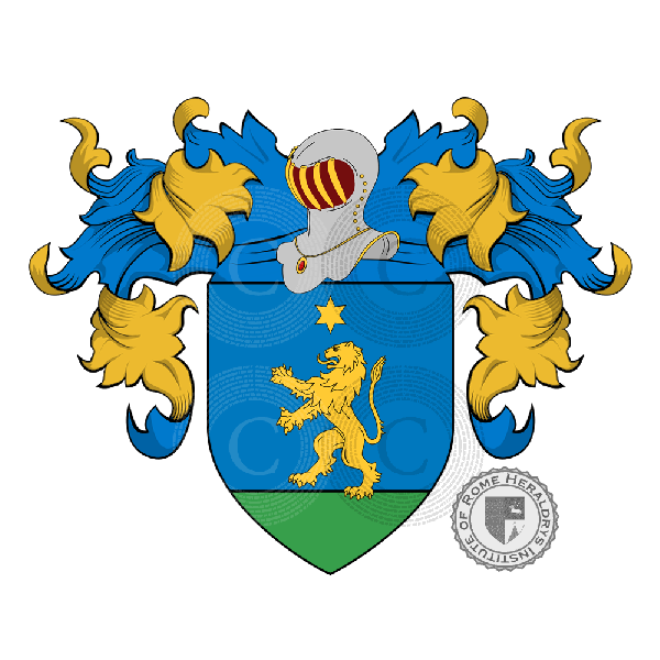 Coat of arms of family Lazarini