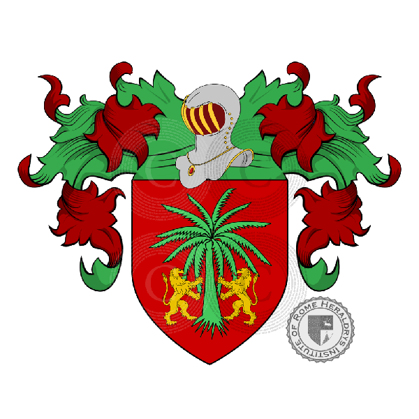 Coat of arms of family Atti