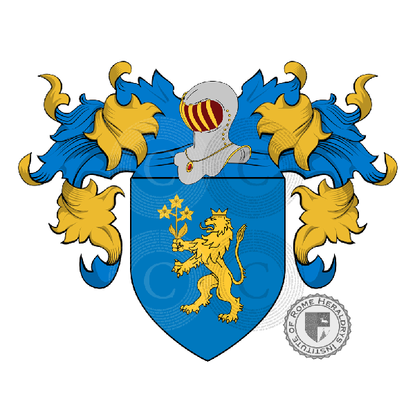 Coat of arms of family Tamajo