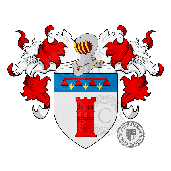 Coat of arms of family Pedrini