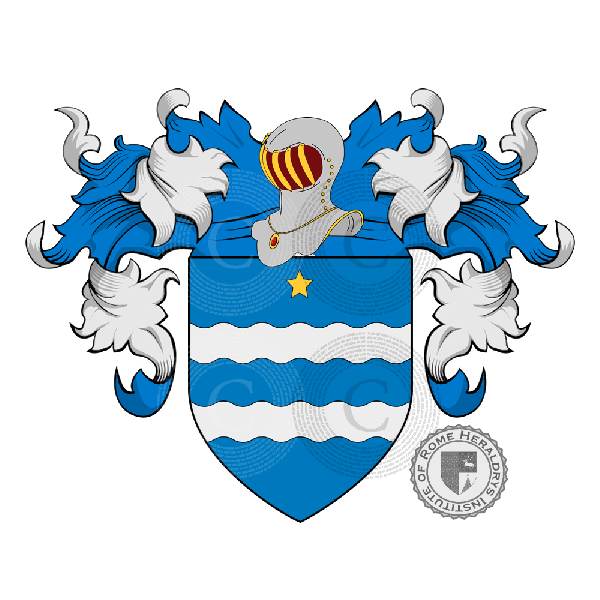Coat of arms of family Guiglienda