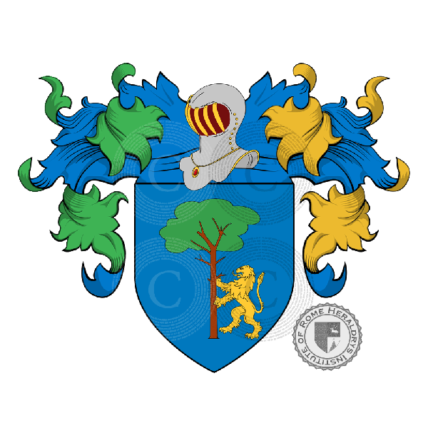Coat of arms of family Pini