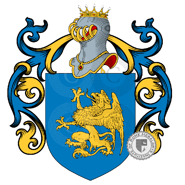 Coat of arms of family Manna