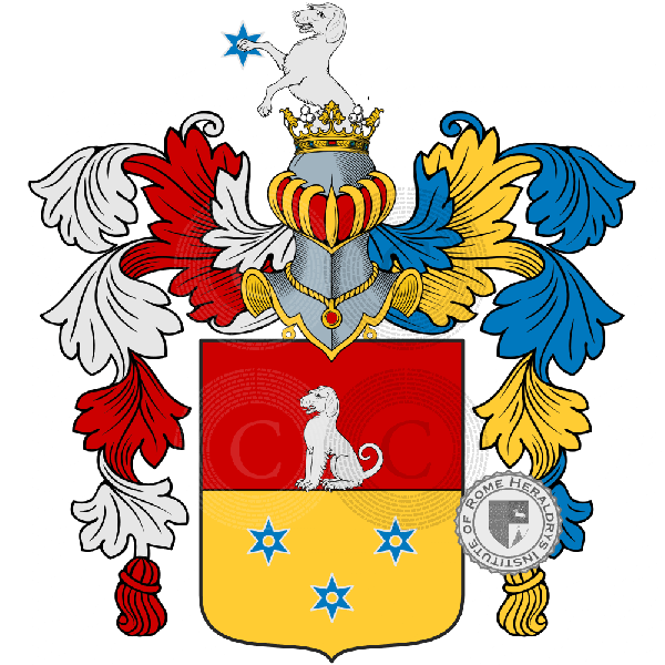 Coat of arms of family Rotondo