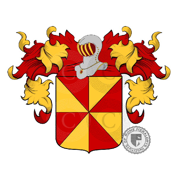 Coat of arms of family Aliprandi