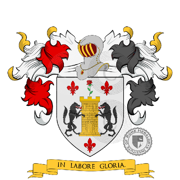 Coat of arms of family Portalupi