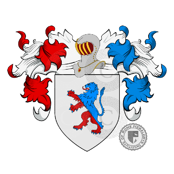 Coat of arms of family Cresta
