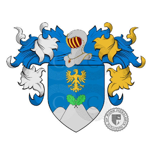 Coat of arms of family Coffa