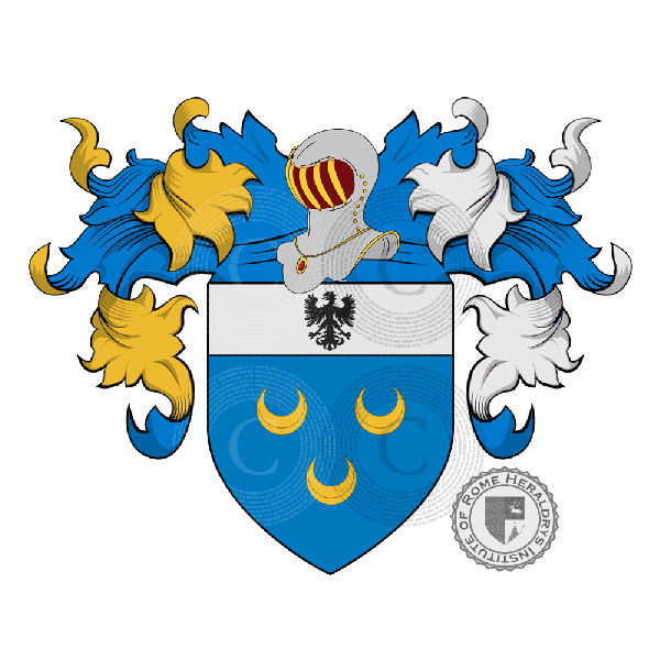 Coat of arms of family Tomei
