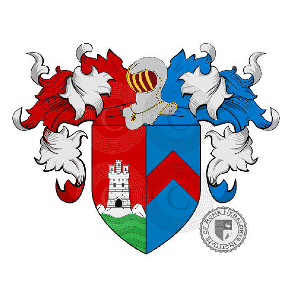 Coat of arms of family Tomei Albiani