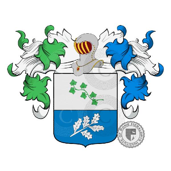 Coat of arms of family Frascara