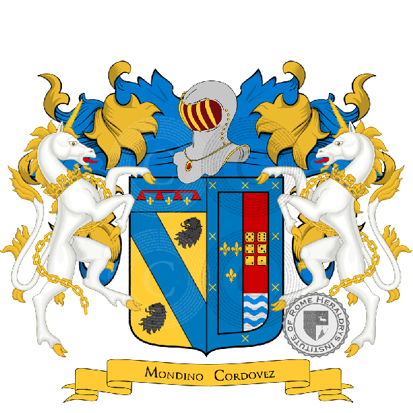 Escudo de la familia Mondino Cordovez