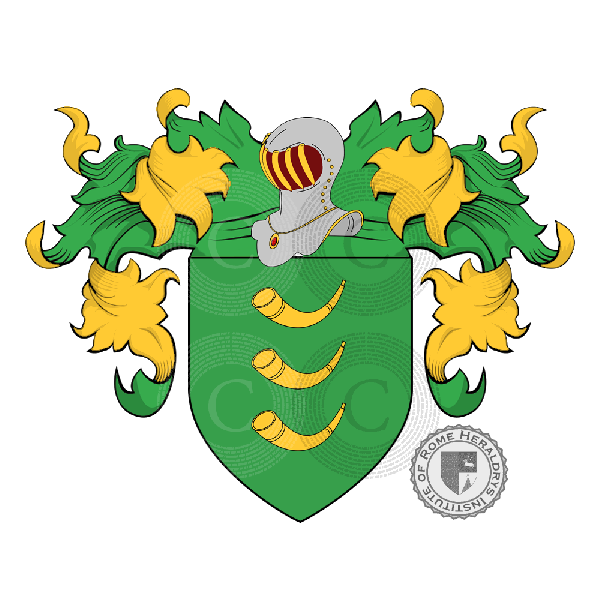 Coat of arms of family Cotis