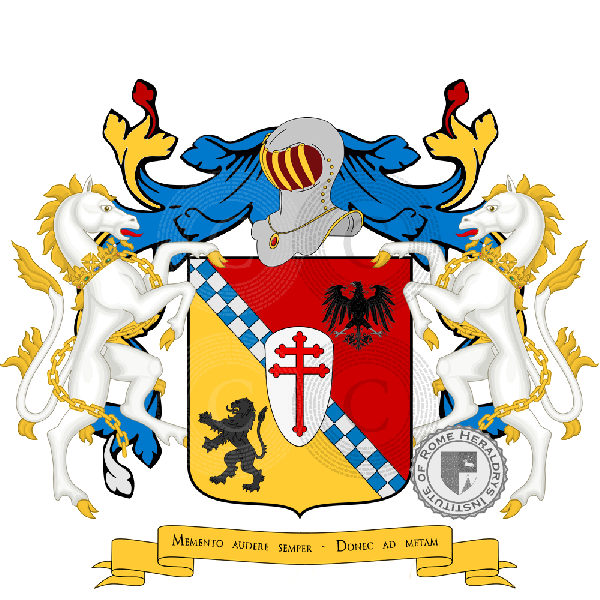 Coat of arms of family Zambuto