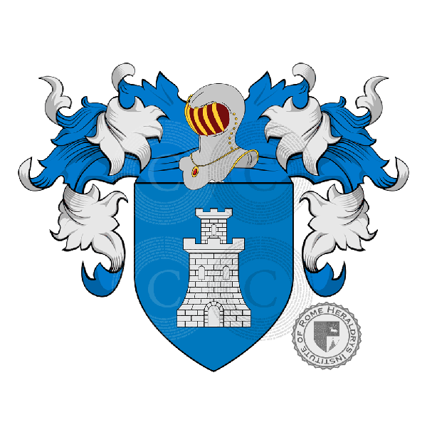 Coat of arms of family Tourrette